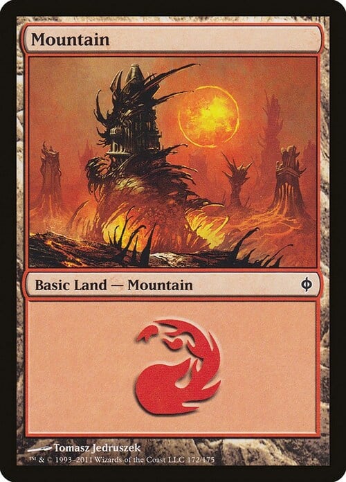Mountain Card Front