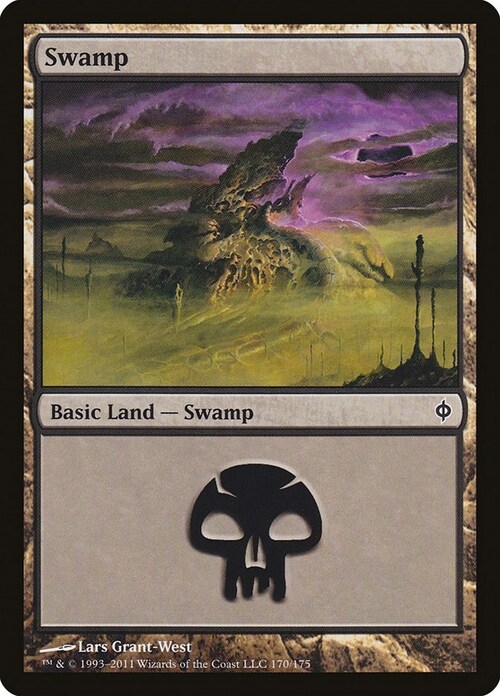 Swamp Card Front