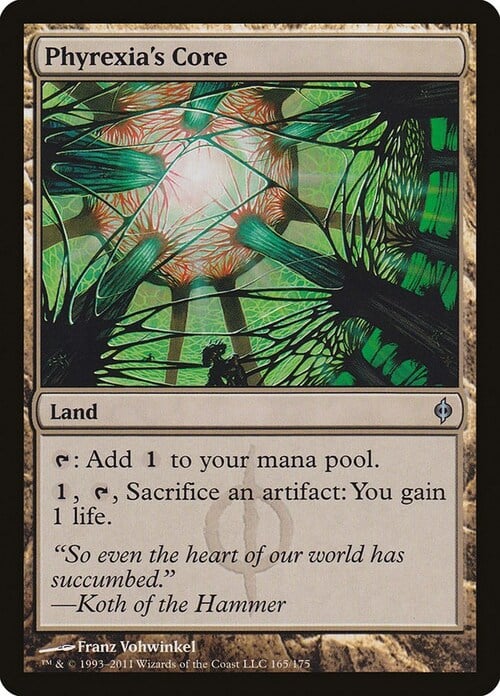 Nucleo di Phyrexia Card Front