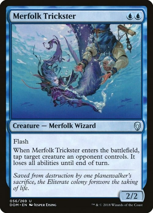 Merfolk Trickster Card Front