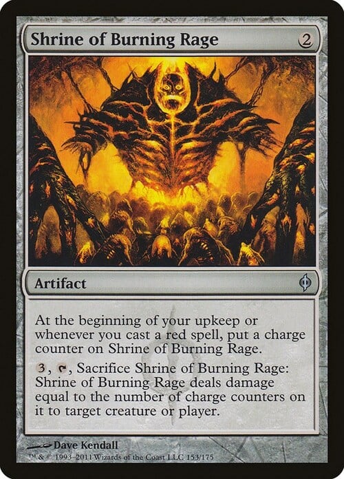 Shrine of Burning Rage Card Front
