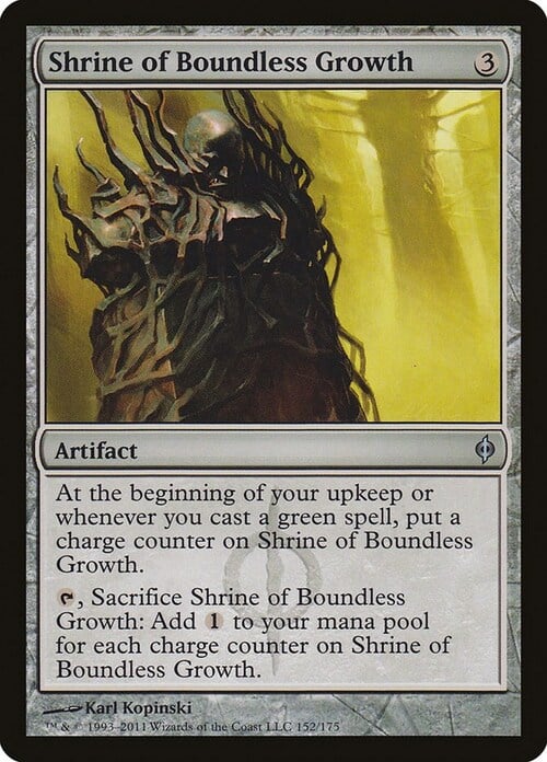 Shrine of Boundless Growth Card Front