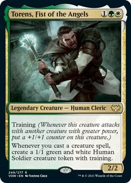 Torens, Fist of the Angels Card Front