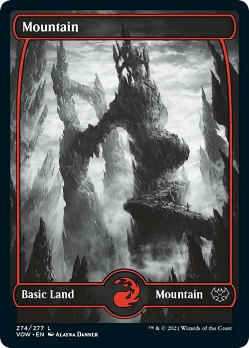 Mountain Card Front