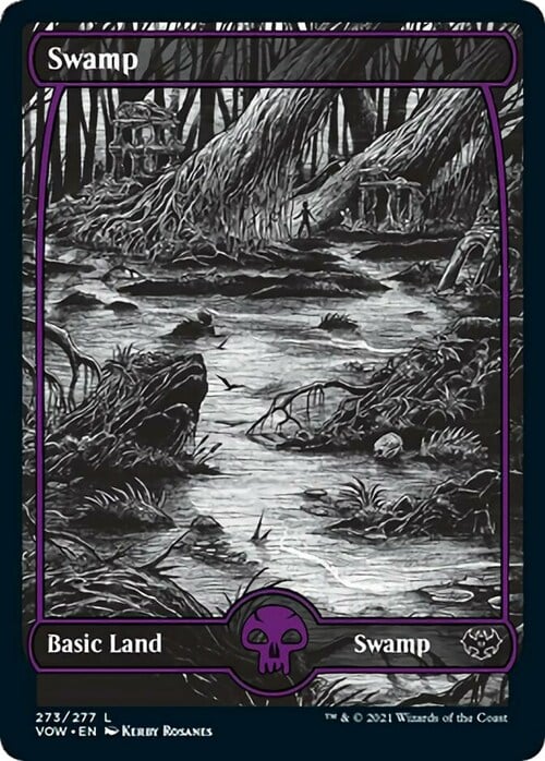 Swamp Card Front
