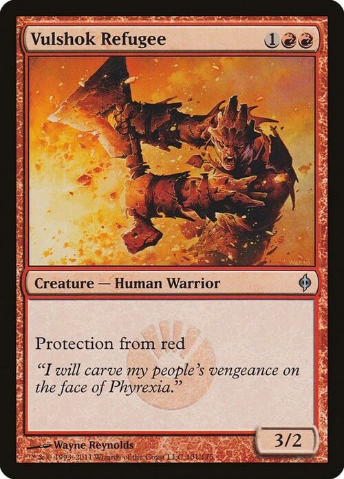 Vulshok Refugee Card Front