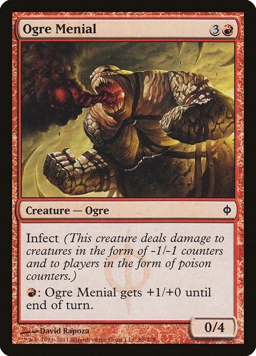 Ogre Servile Card Front