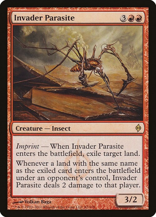 Parassita Invasore Card Front