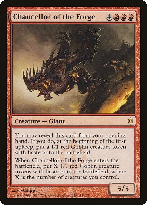Chancellor of the Forge Card Front