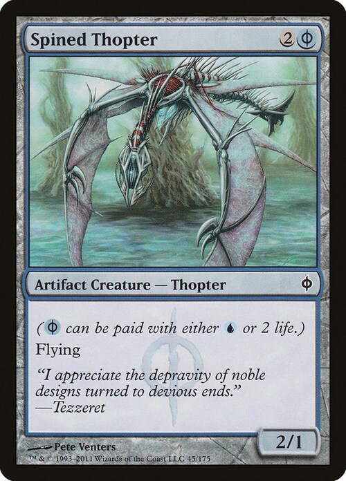 Spined Thopter Card Front