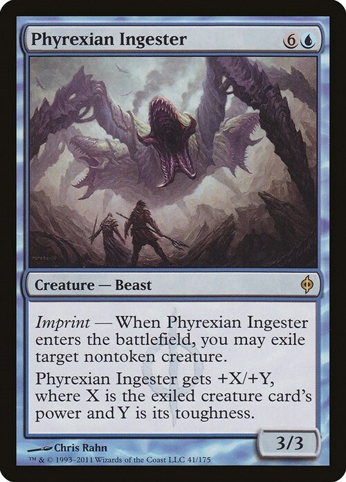 Phyrexian Ingester Card Front