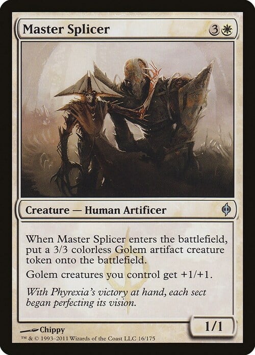 Master Splicer Card Front