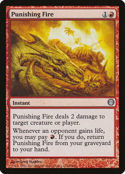Punishing Fire Card Front