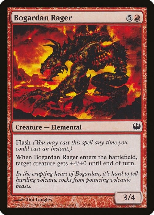 Bogardan Rager Card Front