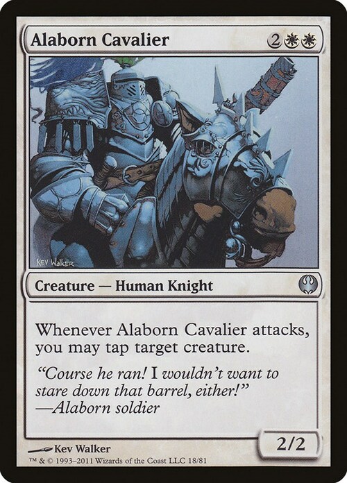 Alaborn Cavalier Card Front