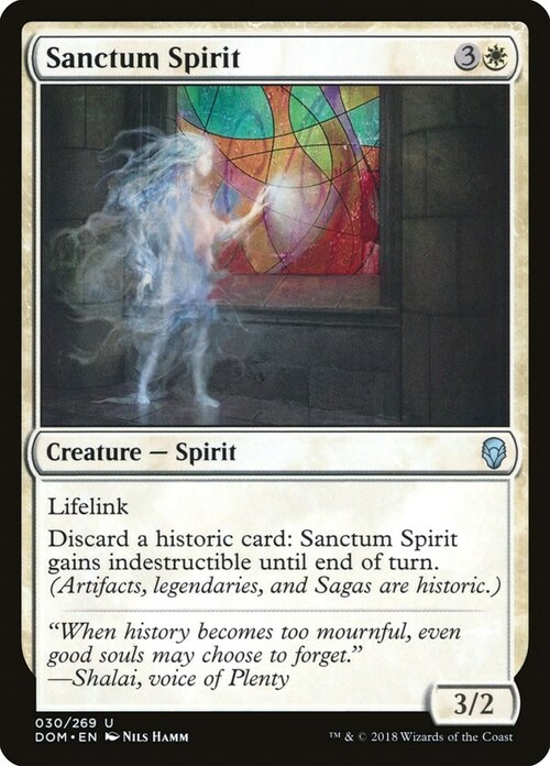 Sanctum Spirit Card Front