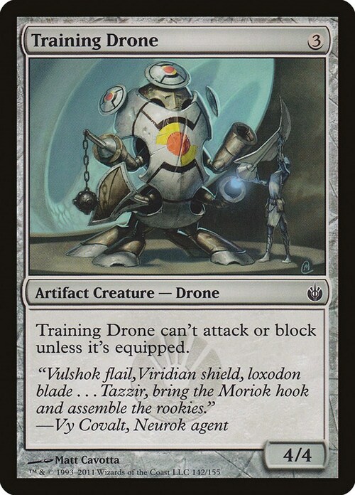 Training Drone Card Front