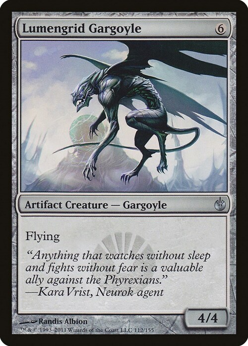 Lumengrid Gargoyle Card Front