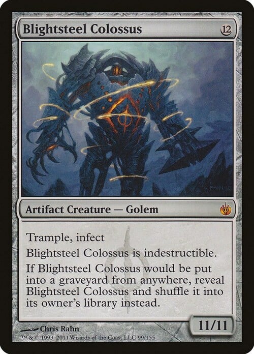 Blightsteel Colossus Card Front