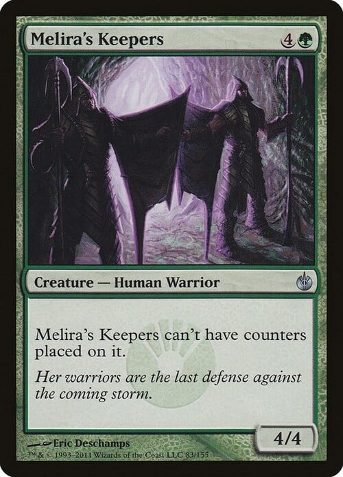 Melira's Keepers Card Front