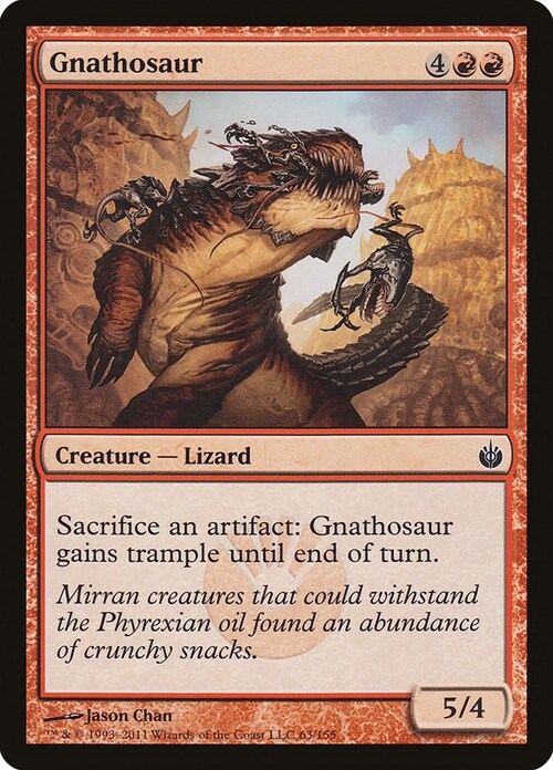 Gnathosaur Card Front