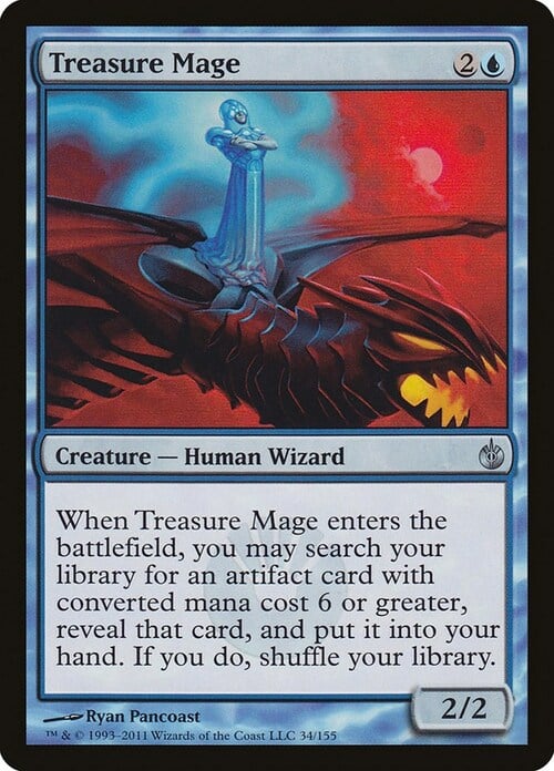 Treasure Mage Card Front