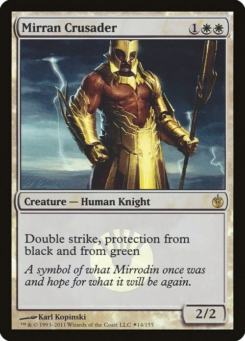 Mirran Crusader Card Front