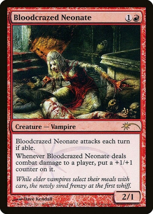 Bloodcrazed Neonate Card Front