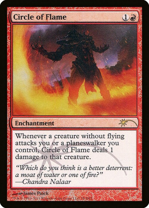 Circle of Flame Card Front