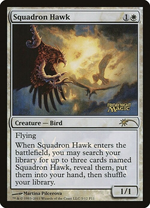 Squadron Hawk Card Front