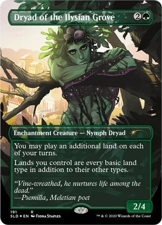 Dryad of the Ilysian Grove Card Front