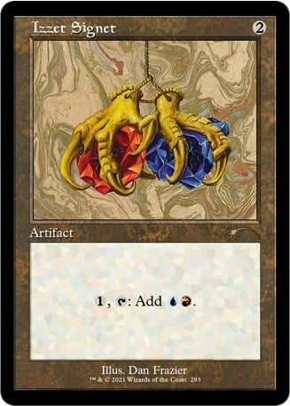 Izzet Signet Card Front