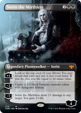 Sorin l'Infelice Card Front