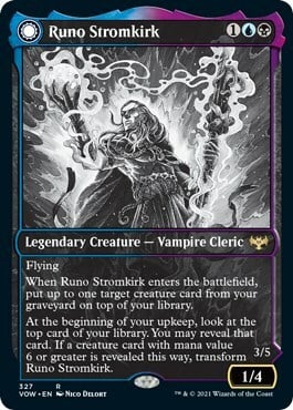 Runo Stromkirk // Krothuss, Lord of the Deep Card Front