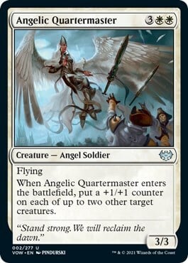 Angelic Quartermaster Card Front