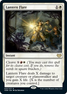 Lantern Flare Card Front