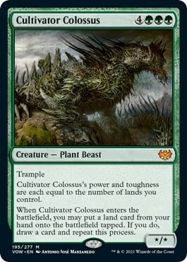 Colosso Coltivatore Card Front