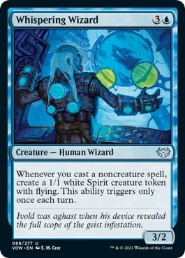 Whispering Wizard Card Front