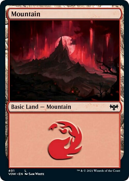 Mountain Card Front