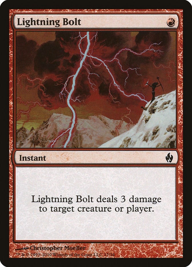 Lightning Bolt Premium Deck Series: Fire and Lightning | Magic 
