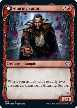 Alluring Suitor // Deadly Dancer Card Front