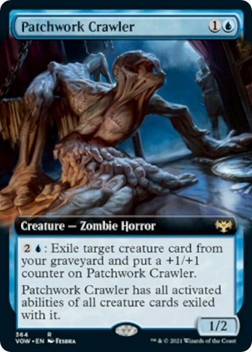 Patchwork Crawler Card Front