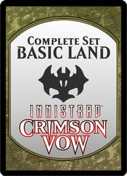 Innistrad: Crimson Vow: Extras: Basic Land Set