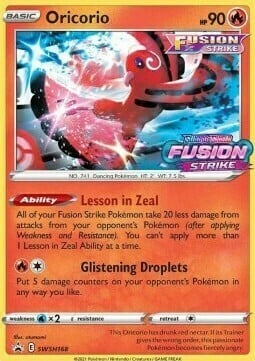 Oricorio Card Front