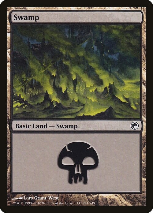 Swamp Card Front