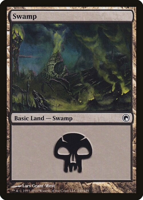 Swamp Card Front