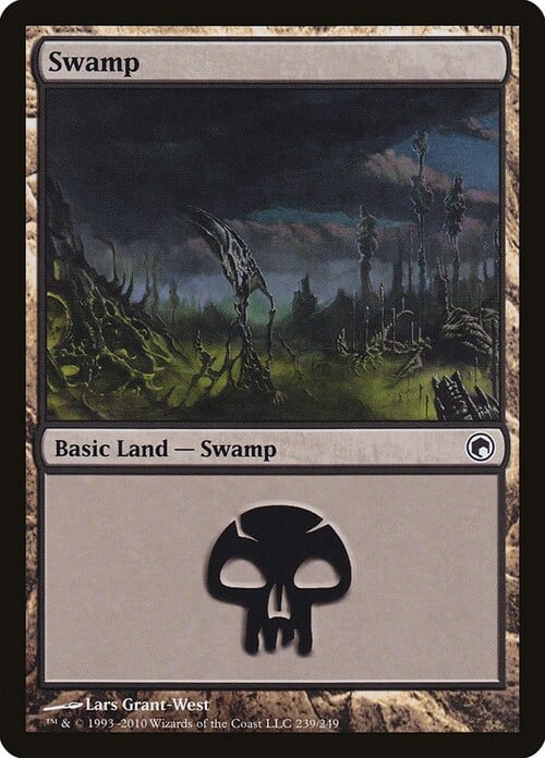 Swamp Card Front