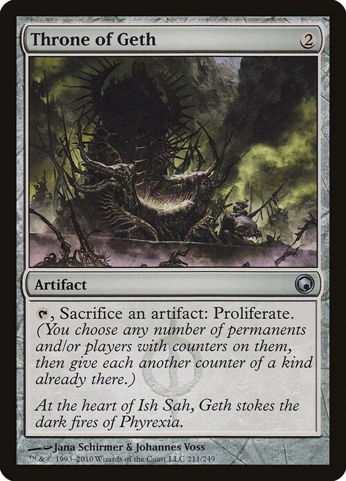 Throne of Geth Card Front