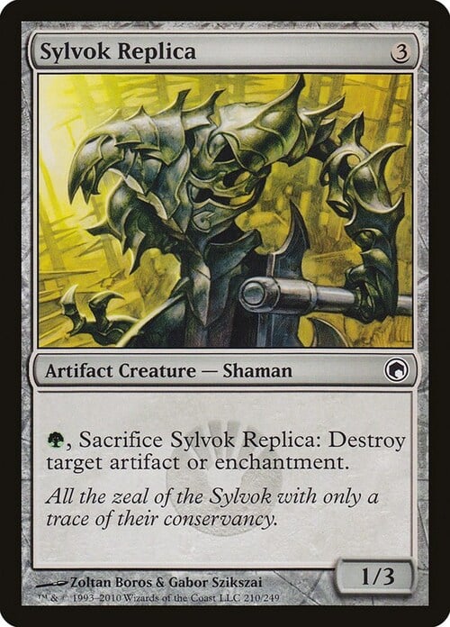 Replicante Sylvok Card Front