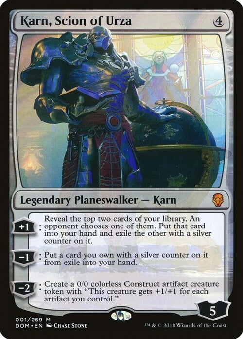 Karn, Scion of Urza Card Front